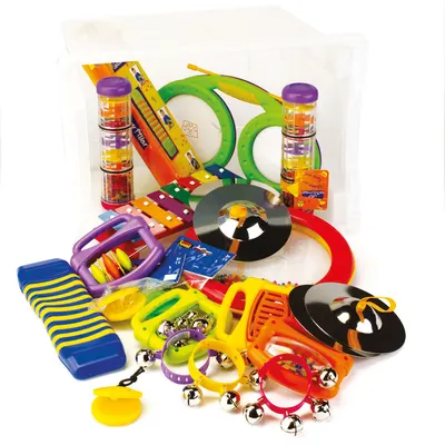 Set de percuție pentru clasă cu 21 accesorii