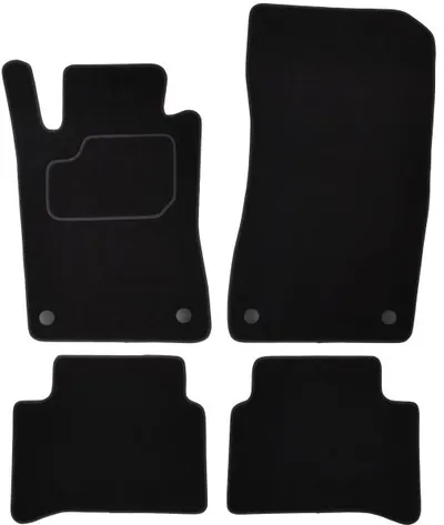 Covorase auto (set, velur, 4 bucati, culoare negru) MERCEDES E (W211) intre 2002-2008