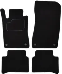 Covorase auto (set, velur, 4 bucati, culoare negru) MERCEDES E (W211) intre 2002-2008