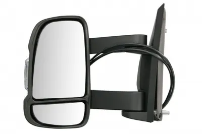 Oglinda laterala stanga (electric, convex, lunga, cu semnalizator, cu senzor temperatura, wy5w dulie) potrivit CITROEN JUMPER II; FIAT DUCATO; PEUGEOT BOXER 04.06