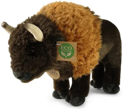 Jucărie de pluș Rappa Eco friends - Bison, 30 cm