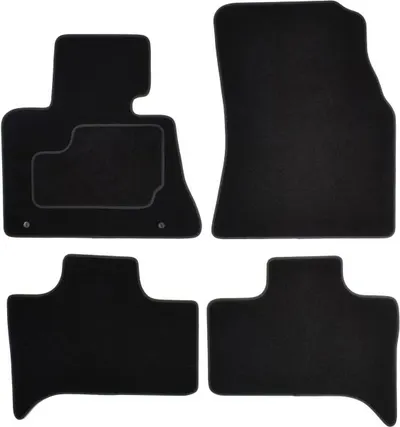 Covorase auto (set, velur, 4 bucati, culoare negru) BMW X5 (E53) intre 2000-2006