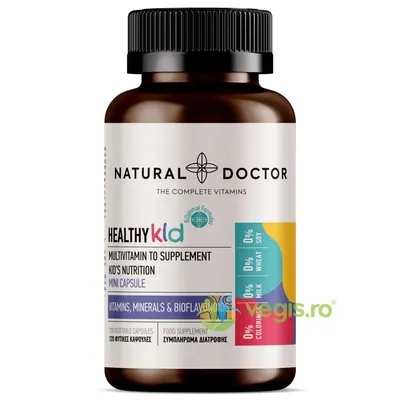 Healthy Kid Multivitamin - Sanatatea Copiilor 120mini capsule