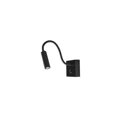 Plafoniera MADISON Negru Aluminiu Adjustable Intrerupator On/Off LED Samsung 3W 190Lm 3000K IP20