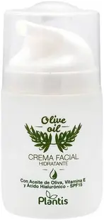 Cremă hidratantă de față Plantis cu ulei de măsline, SPF15, 50 ml, Artesania Agricola