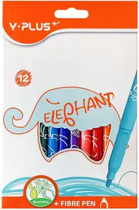 Carioce Y-Plus -Elephant, 12 culori