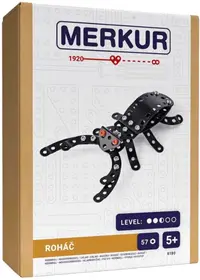 Constructor de metal Merkur - Horntail, 57 piese
