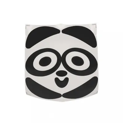 Saritor pentru copii Ikonka Pogo-Balance BlackWhite, include pompa de umflat si autocolante adezive