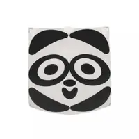 Saritor pentru copii Ikonka Pogo-Balance BlackWhite, include pompa de umflat si autocolante adezive
