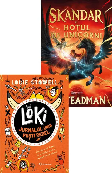 Loki: Jurnalul unui puști rebel + Skandar și hoțul de unicorni