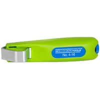 Cuțit de dezizolat cabluri nr. 4-16 Green Line (gama verde) interval de lucru 4 - 16 mm Ø