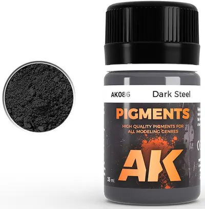 Pigment AK Interactive - DARK STEEL AK086 (35 ml)