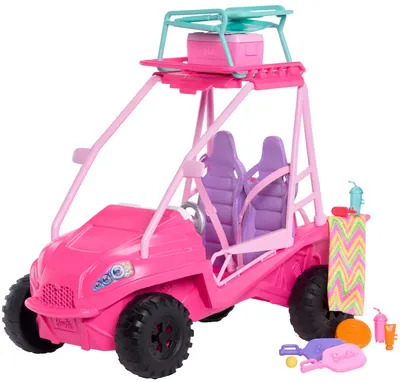 Set de joacă Barbie Mysteries Beach Detectives - Beach Buggy