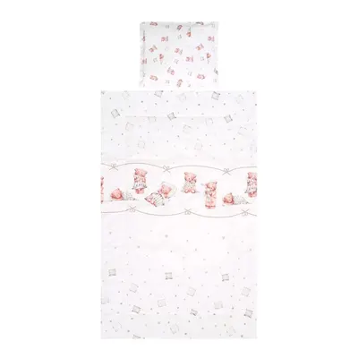 Lenjerie de pat Lorelli Classic Cosy 3 piese Beige Bear