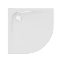 Cadita dus semirotunda 90x90 cm, pentru inzidire KolpaSan, Evelin R