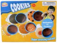 Jucarie elastica Stretcheez Burger, Cookies