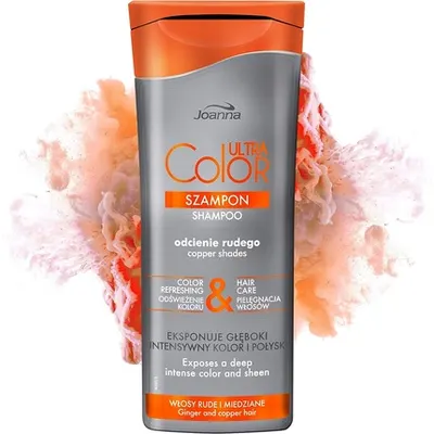 Șampon păr, Joanna, Ultra Color Copper, 200 ml, revitalizant