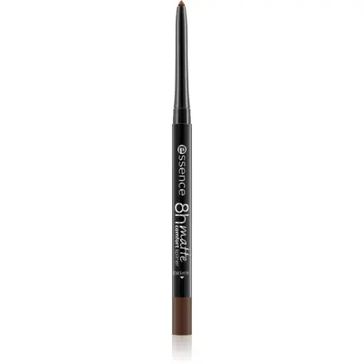 essence 8h Matte Comfort dermatograf mat de buze cu ascutitoare culoare 11 Chestnut Perfection 0,3 g