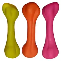 Jucarie Os Vinil, Mix Color, Pentru Caini, 15 cm