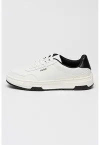 Pantofi sport uni de piele ecologica Yarrow - Alb