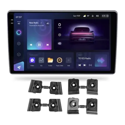 Navigatie Auto Teyes CC3 2K Hyundai i40 2011–2019 4+64GB 9.5" QLED Octa-core 2Ghz, Android 4G Bluetooth 5.1 DSP