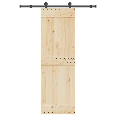 Gossi set feronerie pentru usi glisante, negru, 152,5 cm, otel