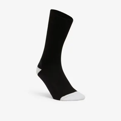 Șosete de handbal adulți - 1 pereche H500 HIGH Negru-Alb