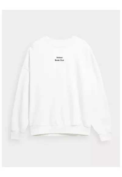 Bluza barbati - 302862450 - Bumbac - Alb