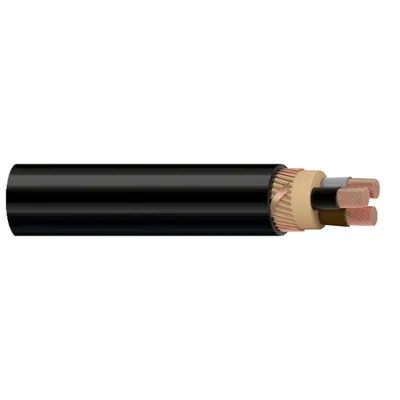 Cablu 0.6/1 kV N2XCY Cable 3x35+25