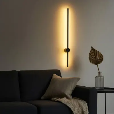 Aplica LED de perete, design liniar, 820 lm, lumina alb neutra, IP20