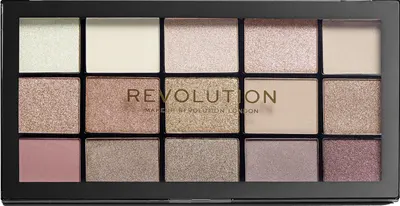 Makeup Revolution Reloaded - Paletă de farduri Iconic 3.0, 15 culori