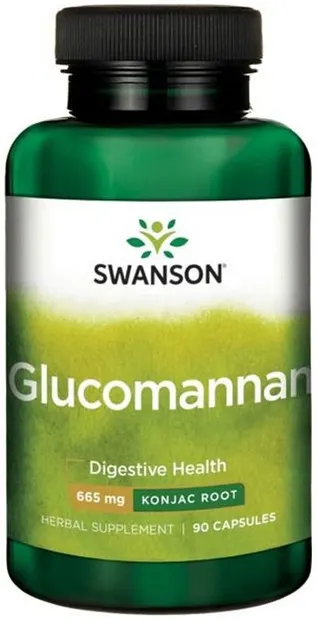 Glucomannan, 665 mg, 90 capsule, Swanson