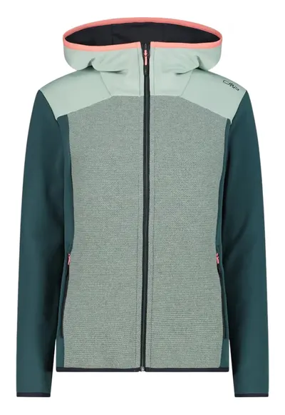 Jacheta dama Woman Jacket Fix Hood 35M2986 - Verde