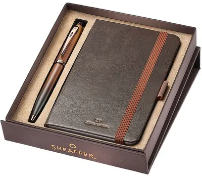 Set pix Sheaffer 100 - Coffe Edition, cu agenda