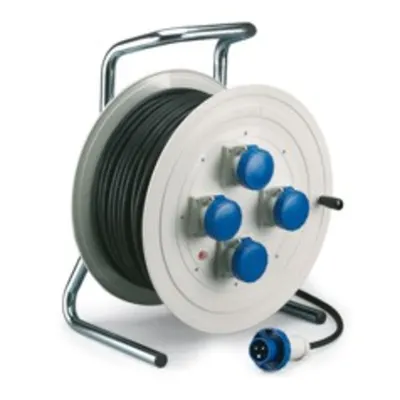 Derulator industrialIP55 16A 3P+E 400V 30m
