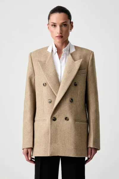 Victoria Beckham sacou pentru femei cu lână Beatrice