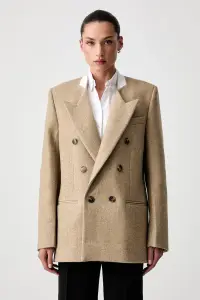 Victoria Beckham sacou pentru femei cu lână Beatrice