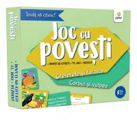 Joc cu povesti: Greierele si furnica. Corbul si vulpea