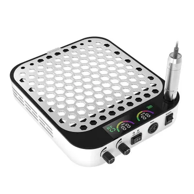 Freza Electrica cu Aspirator Integrat 858-18Plus – 80W, Acumulator Reincarcabil