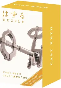 Puzzle logic metalic Hanayama - Mini Huzzle Cast Key II