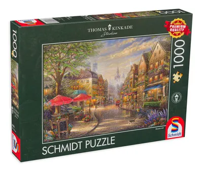 Puzzle Schmidt din 1000 de piese - Café in Munich