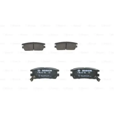 Set placute frana, frana disc BOSCH 0 986 461 768