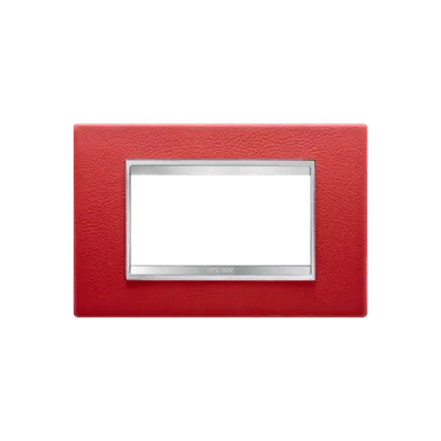 Placa ornament Chorus LUX - LEATHER - 4 module- RUBY - CHORUS