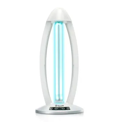 Resigilat - Lampa sterilizare cu UV-C AlecoAir L30 TOWER, Telecomanda, Recomandat pentru incaperi de pana la 30m2