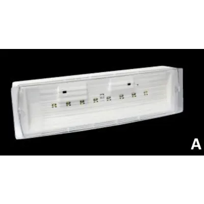 Slim light IP20 LED nepermanent autonomie 1h 35lm consum 1.1W/1.5VA baterie 3.6V/600mAh Ni-Cd 220-240V AC