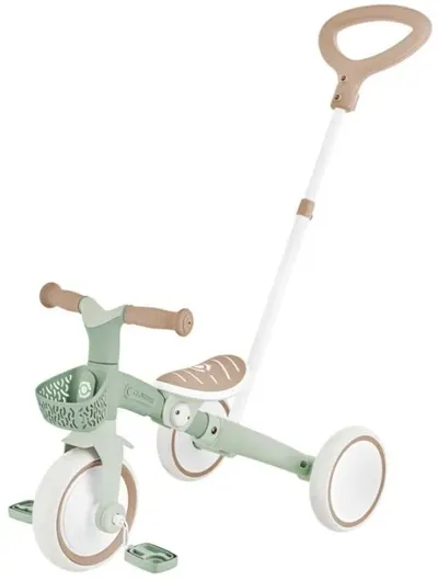 Tricicletă pentru copii 3 în 1 Globber - Learning Trike Plus, mentă