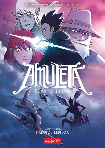Amuleta. Prințul Elfilor (Vol. 5) - Hardcover - Kazu Kibuishi