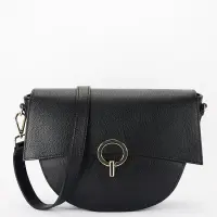 Geanta neagra din piele naturala 1684 132