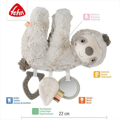 Jucarie motrica pentru patut Fehn Lenes bland