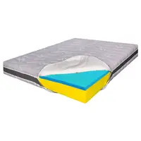 Saltea de pat Ortopedica 120x200 – Husa Ioni de Argint, 23 cm, Reversibila, Hotel Range